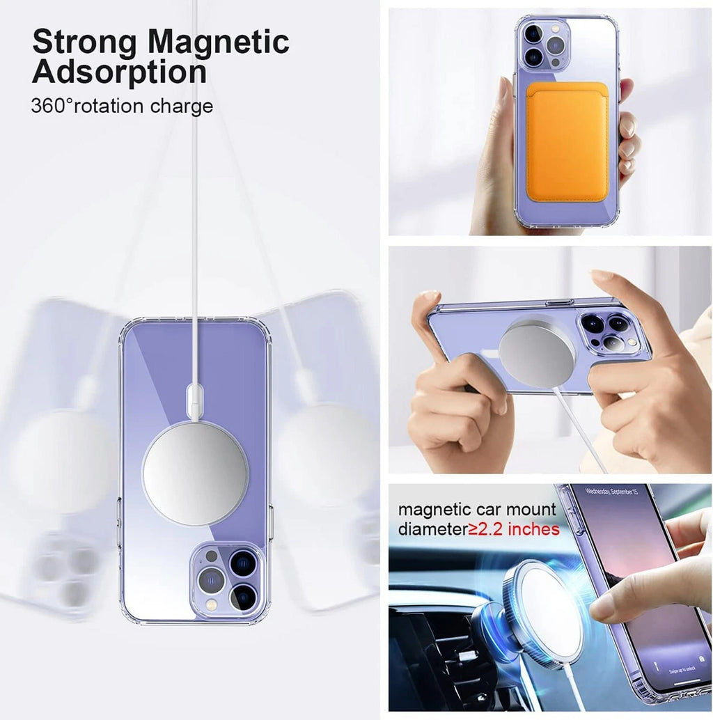 For iPhone 17 Pro Max Case 16 15 14 13 12 11 Phone Cover Shockproof+Screen Glass